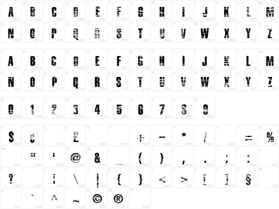 Mentha Rapture Character Map