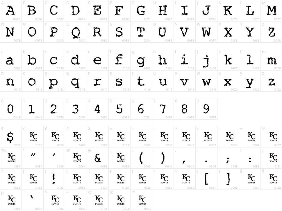 Misery Loves Company Character Map