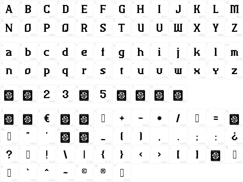 Monster Fighter Character Map