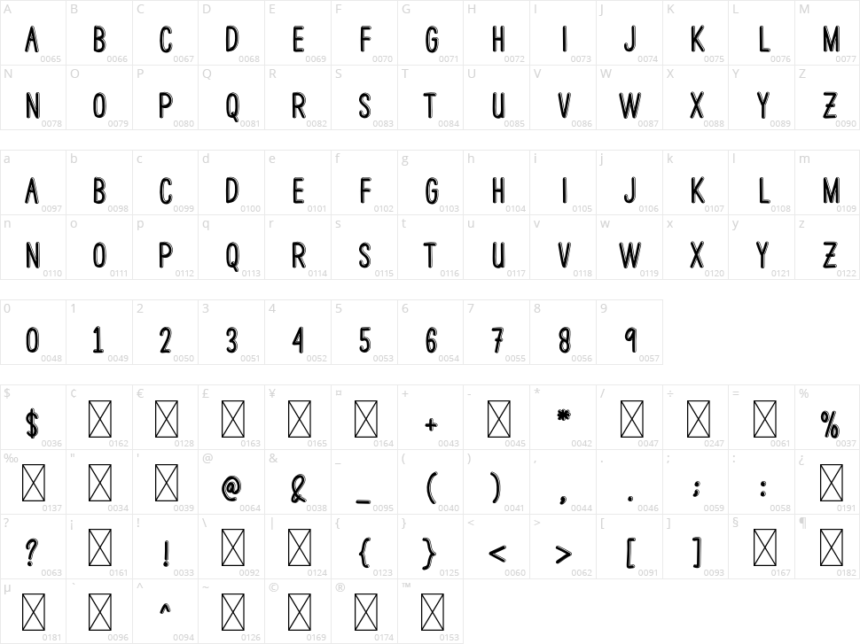 Moon Night Character Map