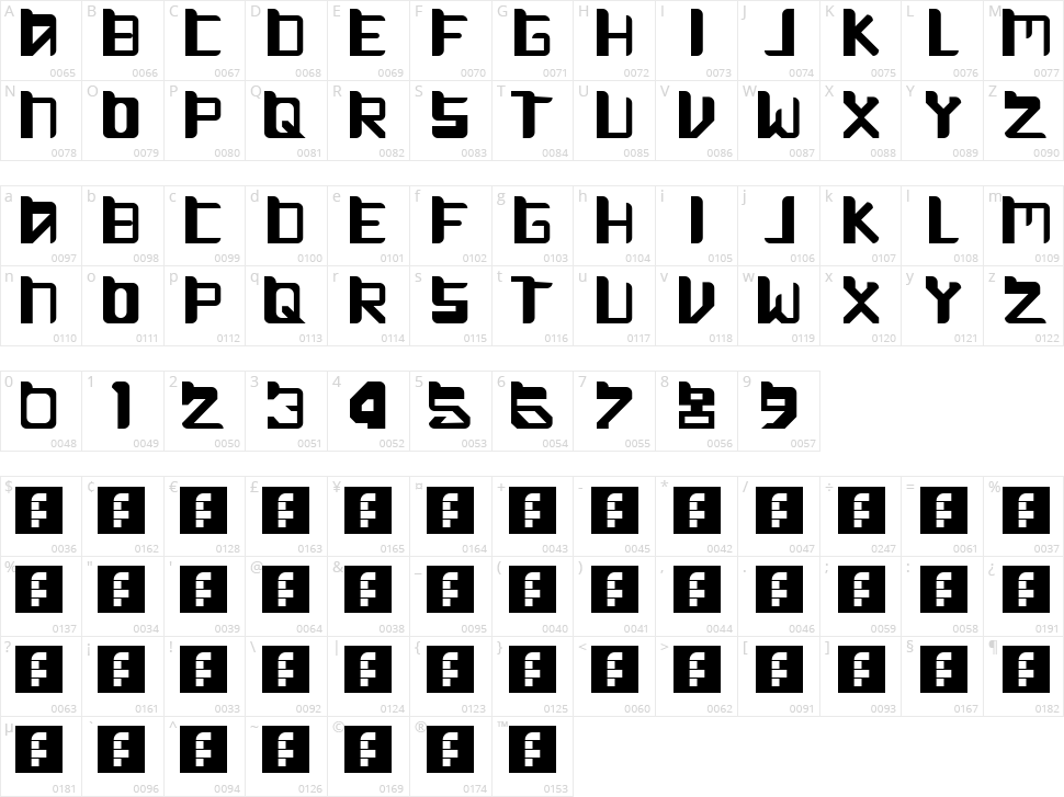 Move Along Character Map