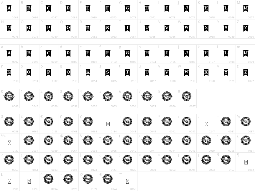 Party Day Character Map