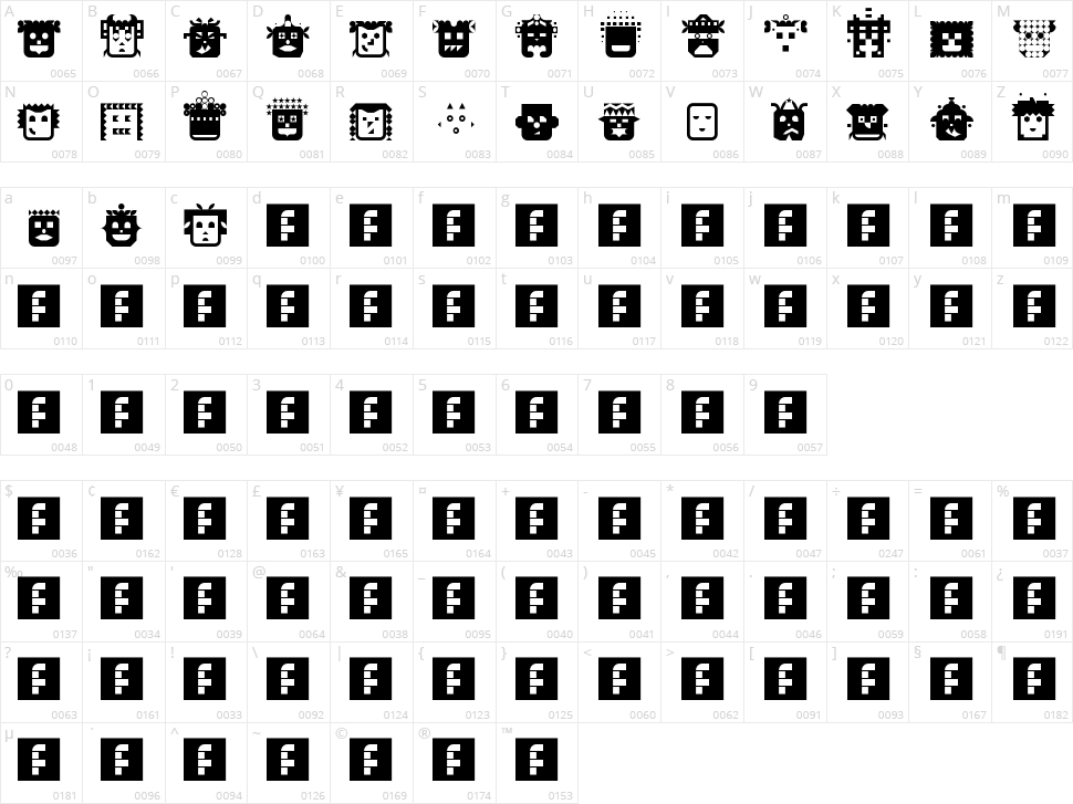 People Diverse Character Map
