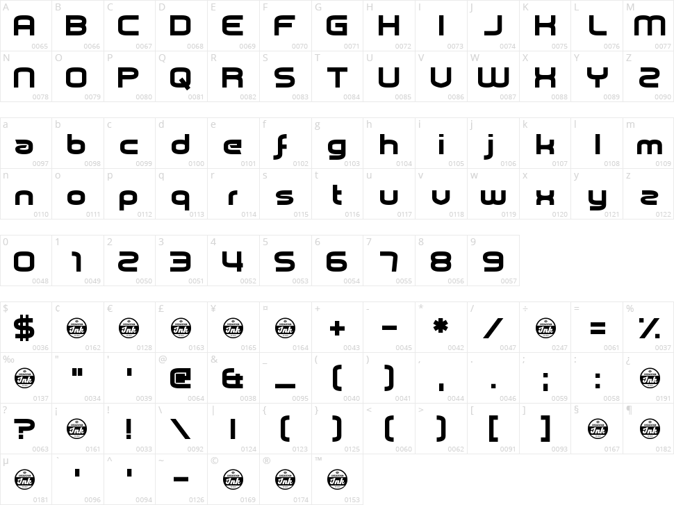 Pickle Pushing Character Map