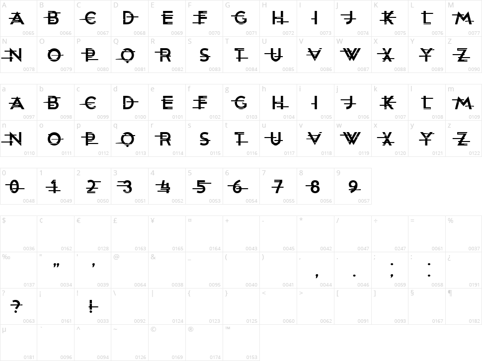 Plan De La Maison Character Map
