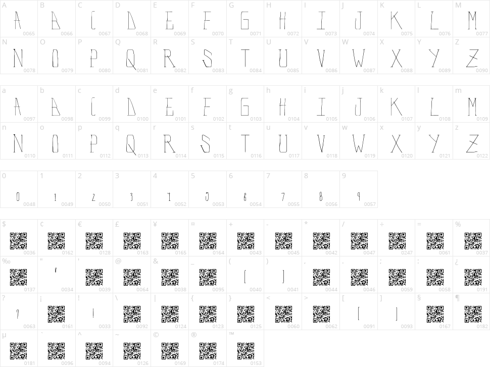 Polar Bears Character Map