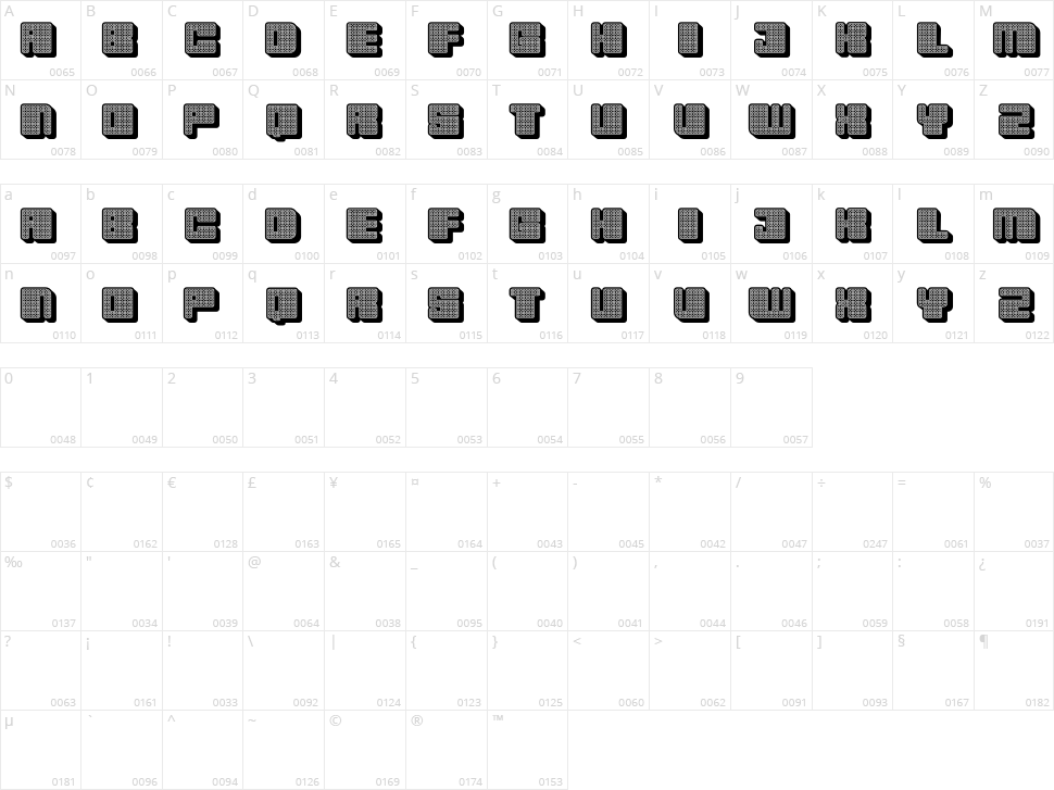 Pollution Character Map