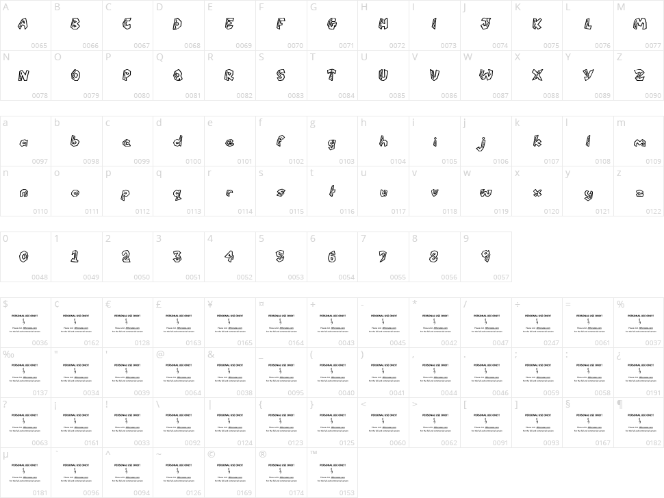 Quarantine Festival Character Map