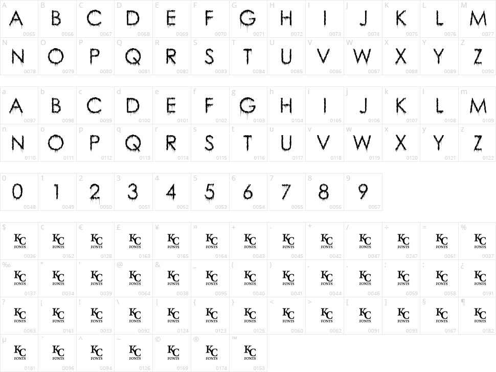 Rainy Day Vandal Character Map
