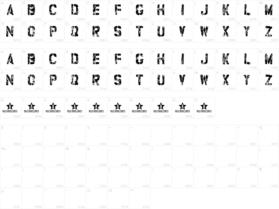 Refurbished Character Map
