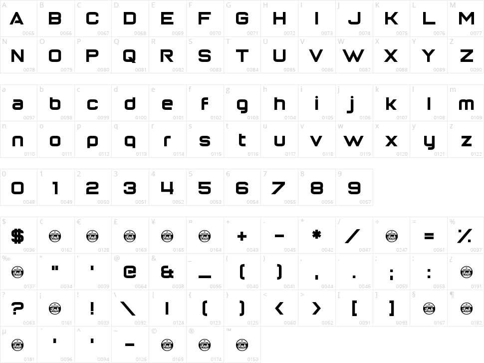 Return of the Grid Character Map