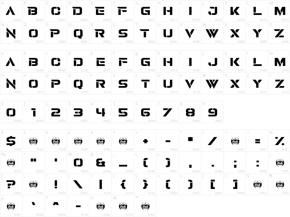 Revamped Character Map