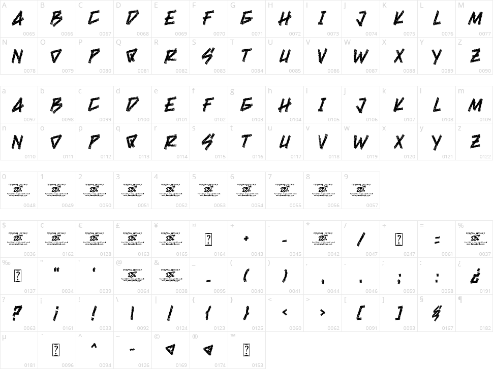 Reverse Character Map