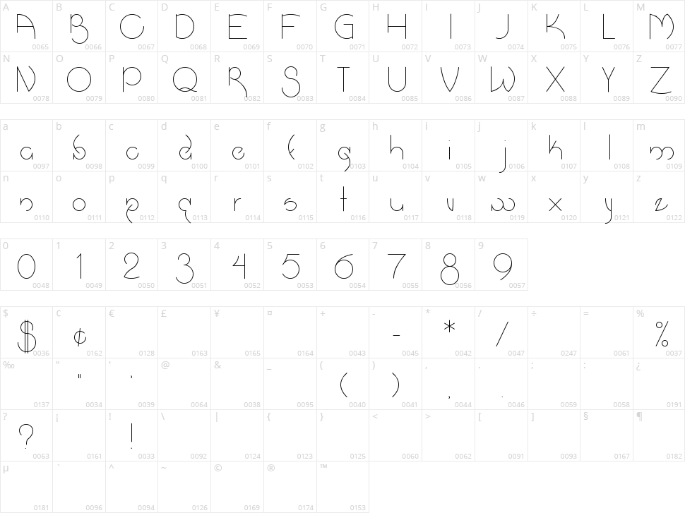 Salt Truck To The Stars Character Map