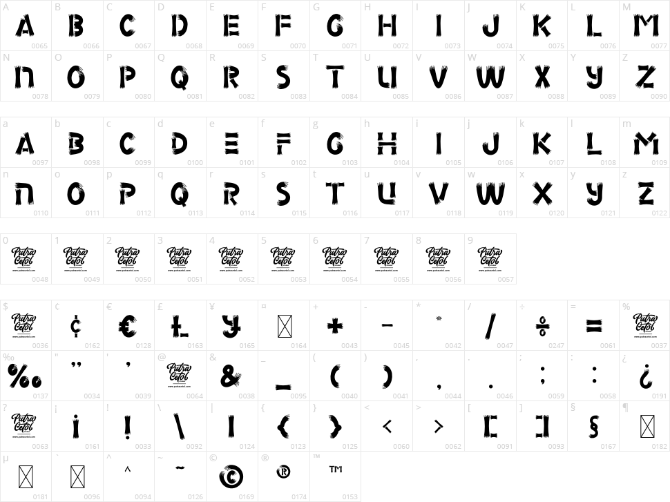 Scarf Bandana Character Map