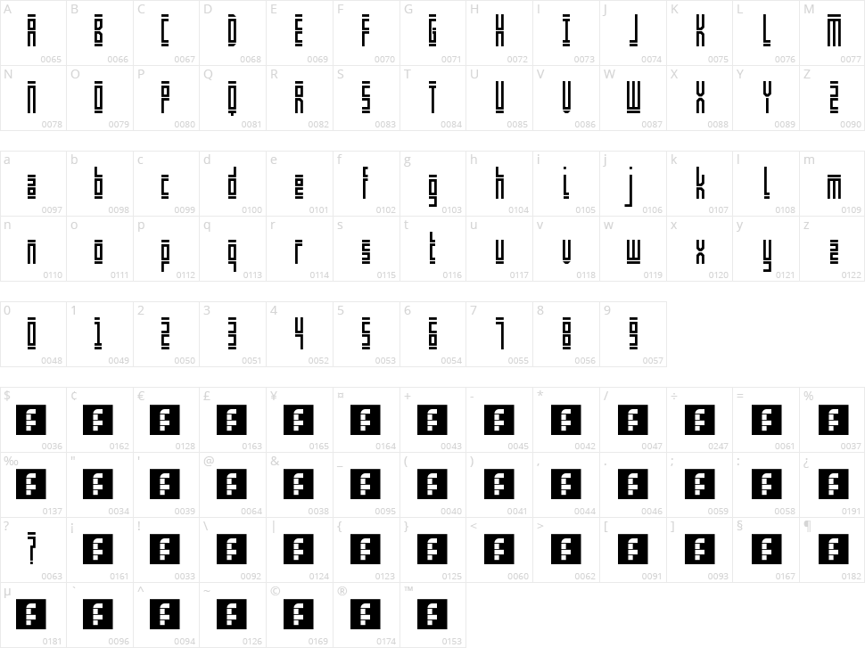 Shelf Life Character Map