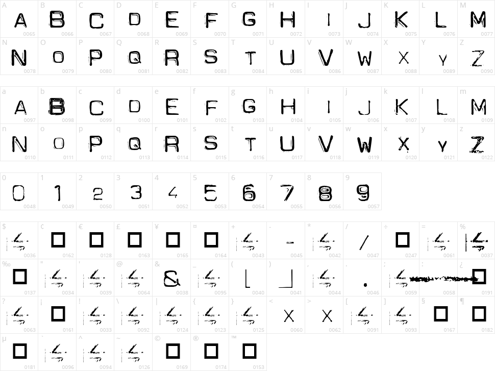 Spacesuit Character Map
