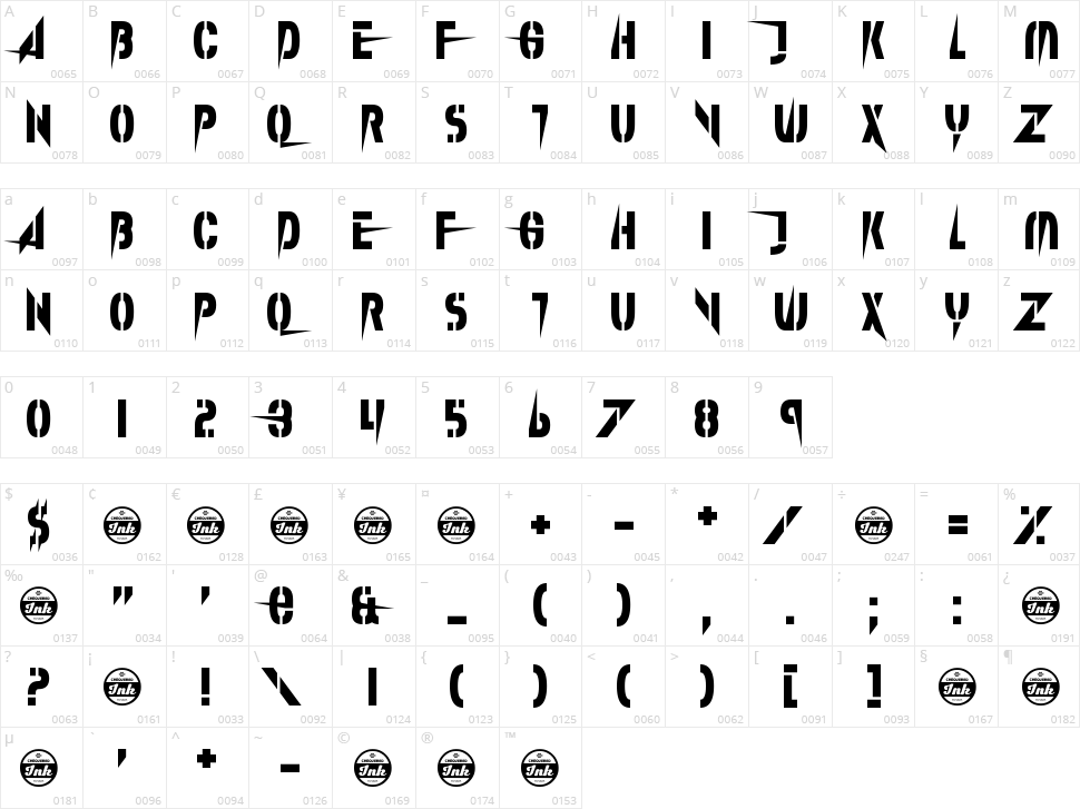 Splinter Wonderland Character Map