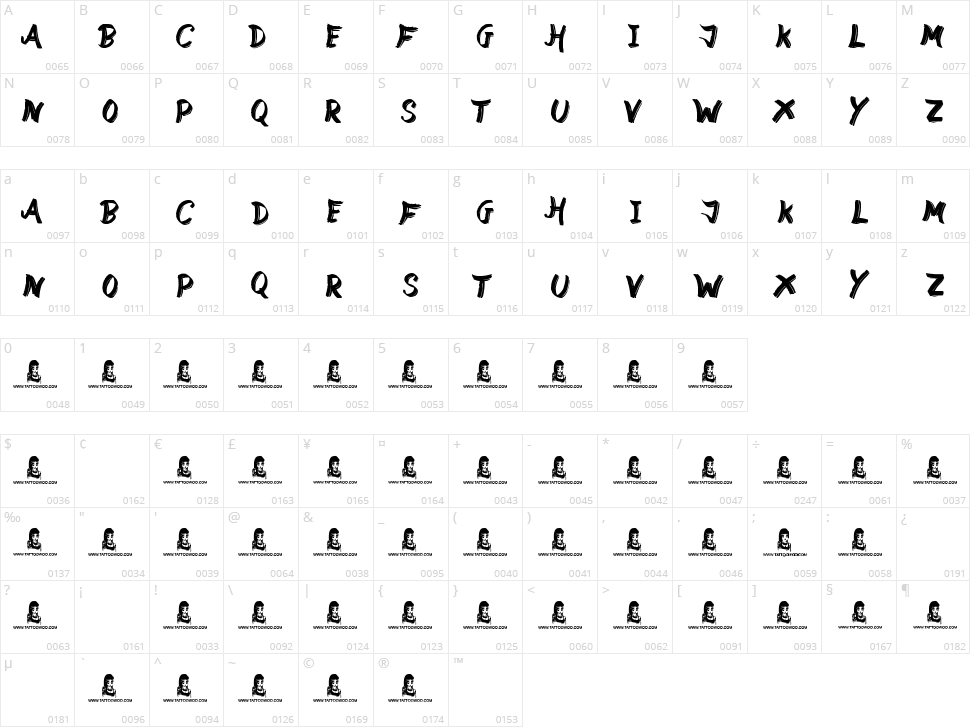 Street Wild Character Map