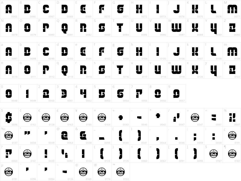 The Light Brigade Character Map