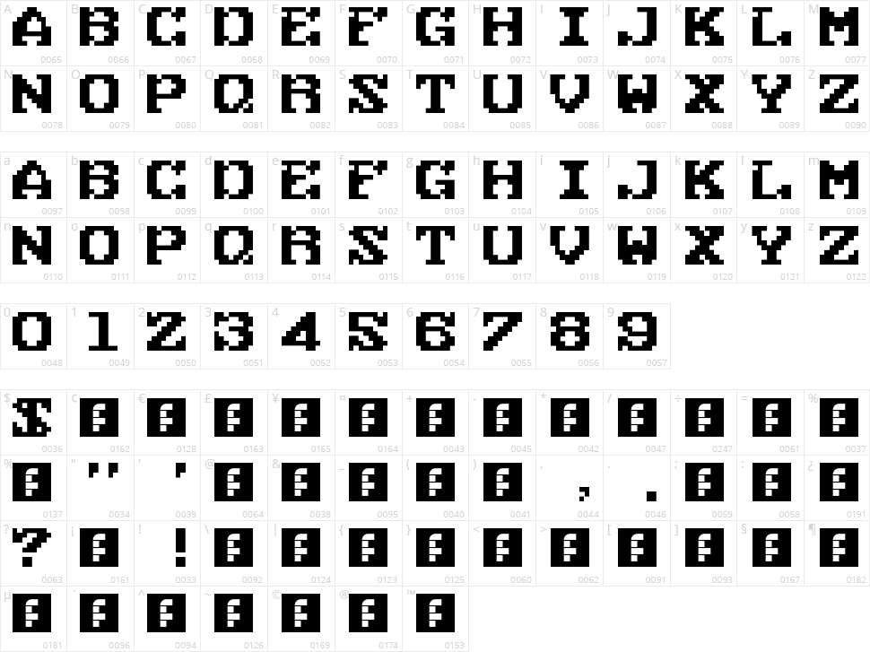 This Sucks Character Map