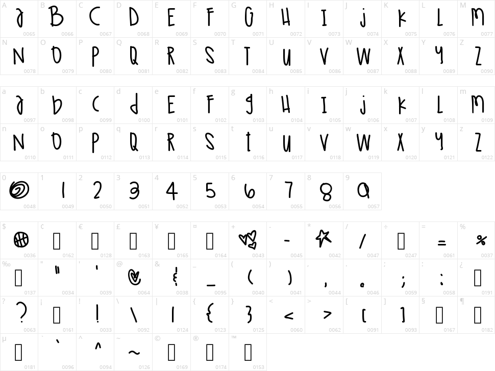 Tokyo Lights Character Map