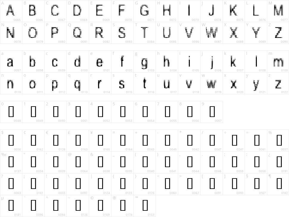 Too Damn Drunk Character Map