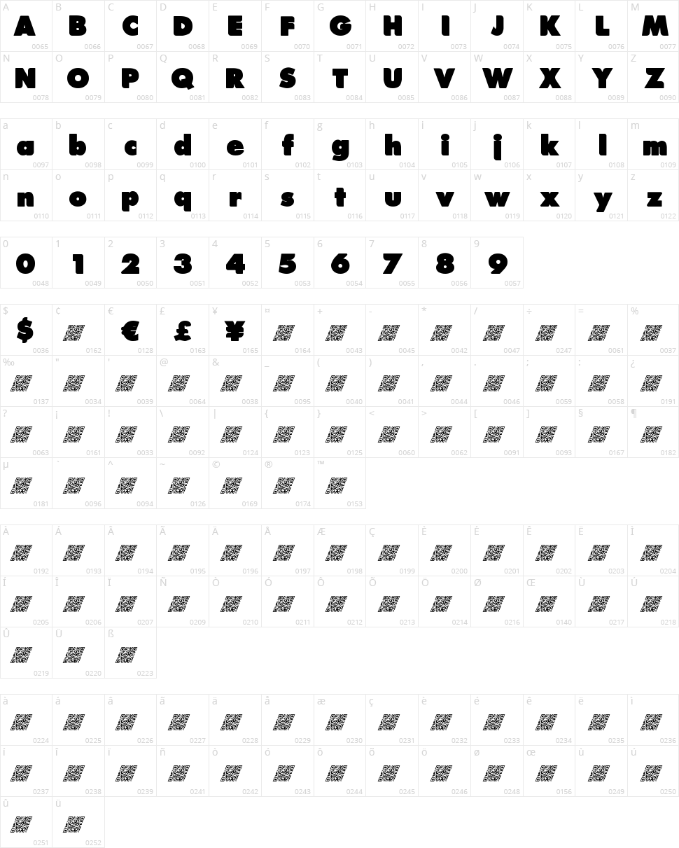 Train Station Character Map