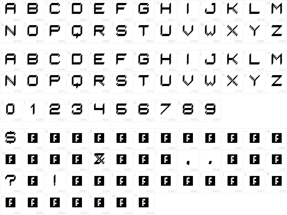 Underground Character Map