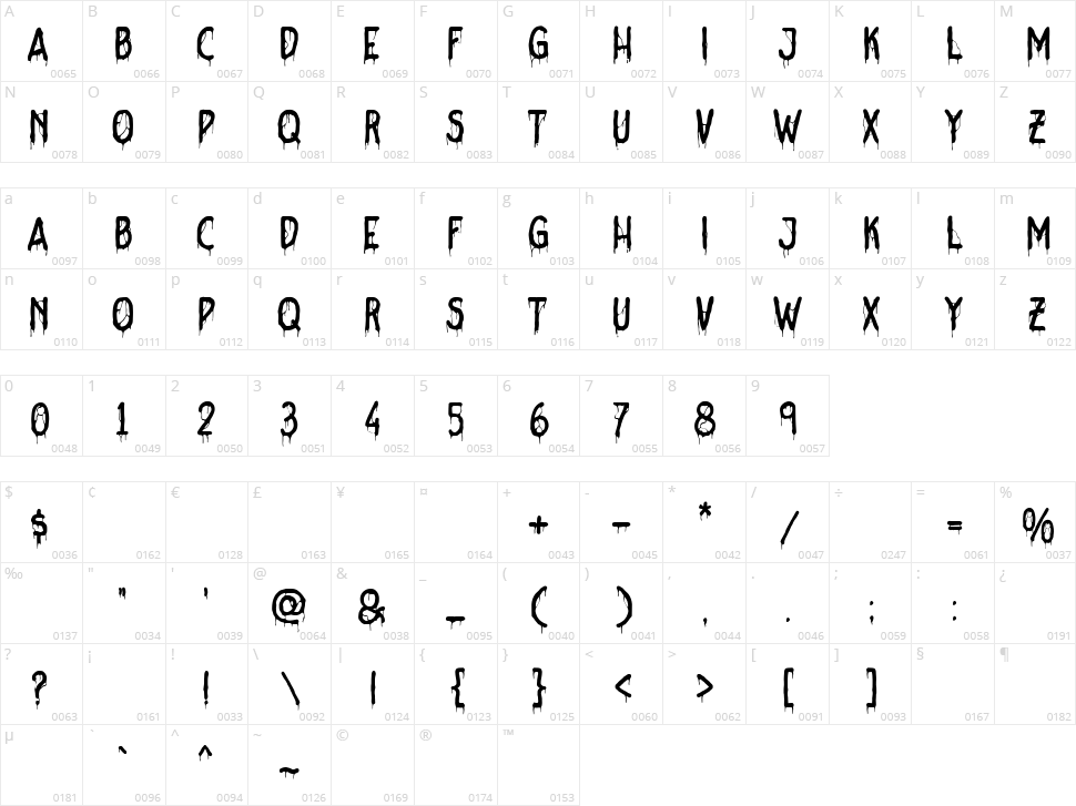 Whisper Night Character Map