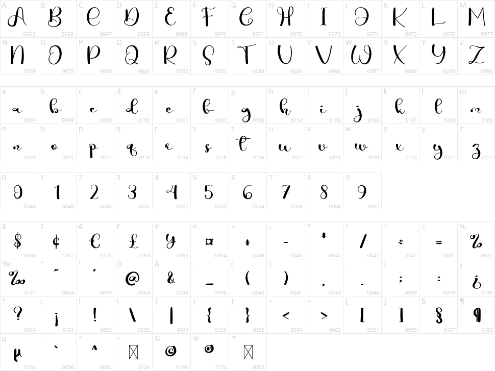 Winter Season Character Map