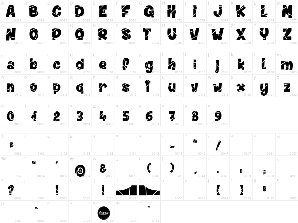 Winter in Alaska Character Map