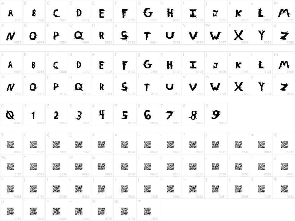Winter Crops Character Map