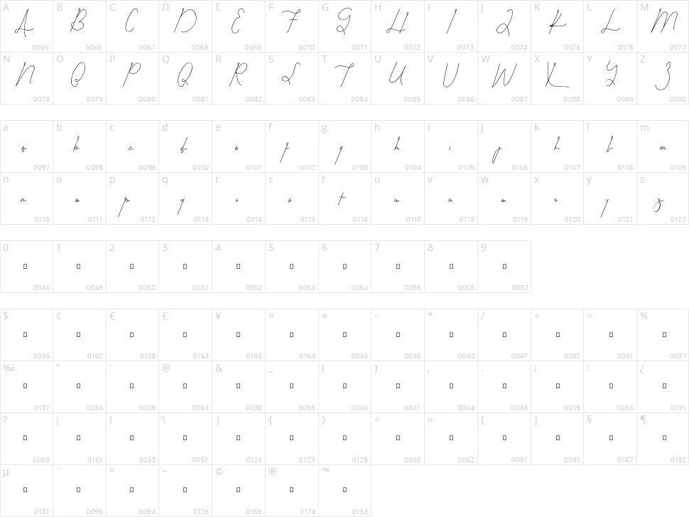 Without Love Character Map