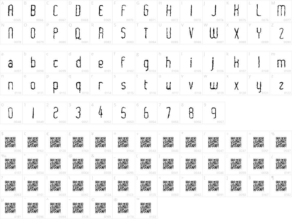 World Shocker Character Map