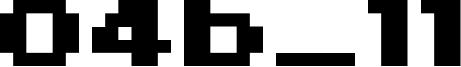 04b_11 Font