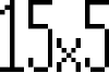 15x5 Font