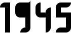 1945 Font