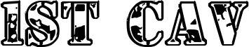 1st Cav Font