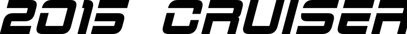 2015 Cruiser Bold Italic.otf