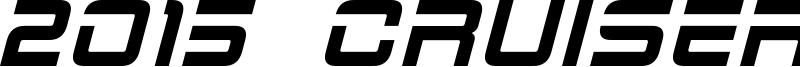 2015 Cruiser Italic.otf