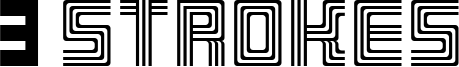 3 Strokes Font