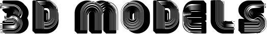 3DModels.ttf
