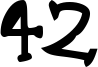 42 Font