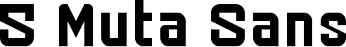 5 Muta Sans Font