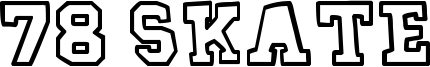 78skate_outline.ttf