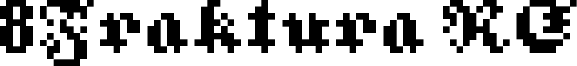 8Fraktura RC Font