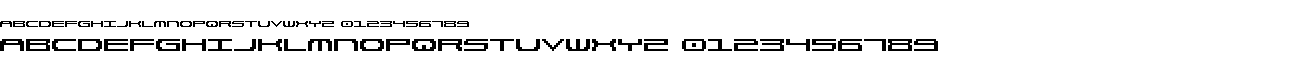 911 Porscha Bitmap Font