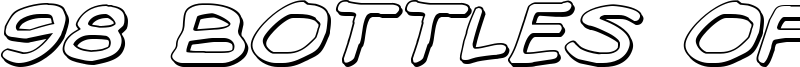 98bottles3dital.ttf