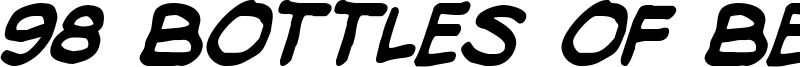 98bottlesboldcondital.ttf